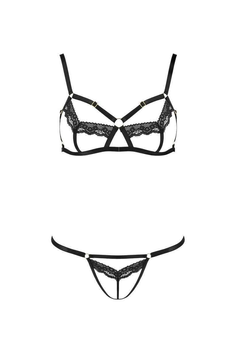 Schwarzes Set PA595891 von Passion Devil Collection Schwarzes Set PA595891 von Passion Devil Collection